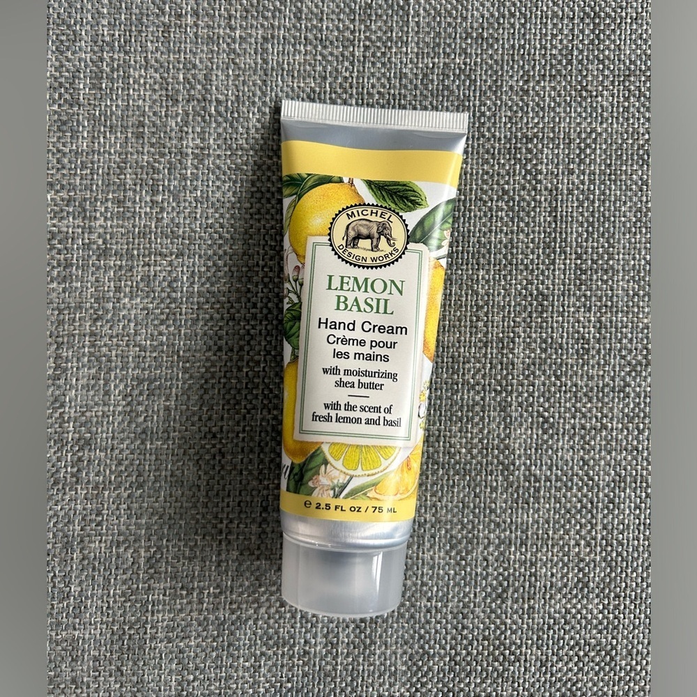 Michel Design Works Lemon Basil Hand Cream 2.5 oz